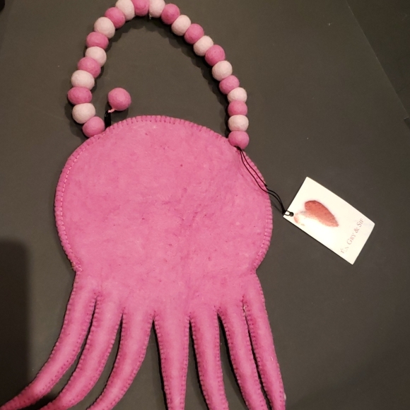 Octopurse Felted Wool Handbag NWT - Picture 5 of 5